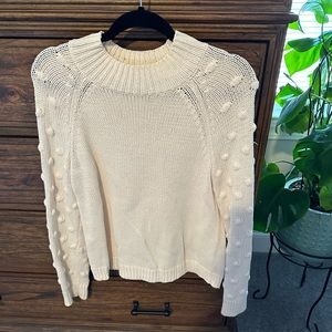 Vince Camuto bubble arm sweater